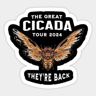 The-Great-Cicada-Comeback-Tour-2024 Sticker